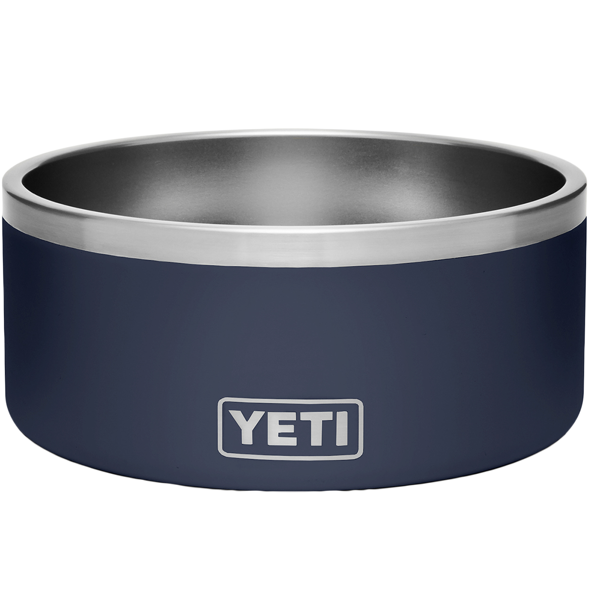 Boomer 8 Dog Bowl - Non-Slip Stainless Steel Pet Food Dish for Large Dogs - Perfect for Indoor & Outdoor Feeding