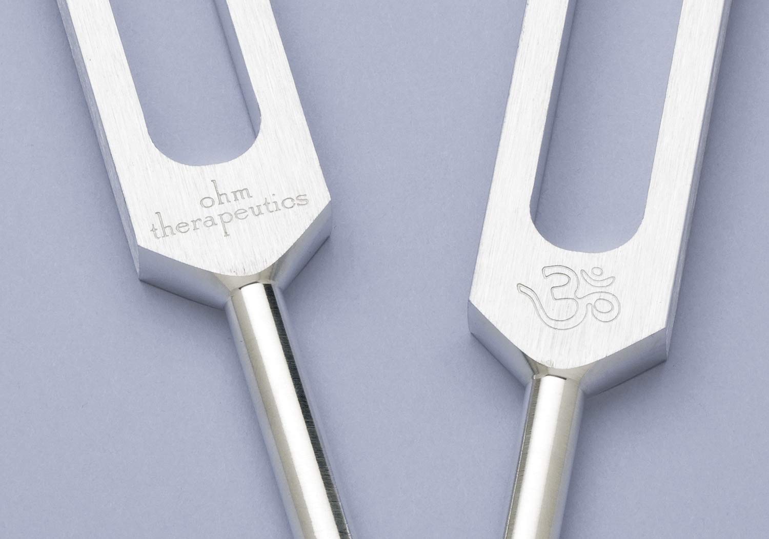 Ohm Therapeutics HIGH OHM Octave Tuning Fork Set (272.2Hz + 544.4Hz) for Energy Healing, Sound Therapy & Chakra Balancing - Perfect for Reiki, Meditation & Holistic Wellness Practitioners