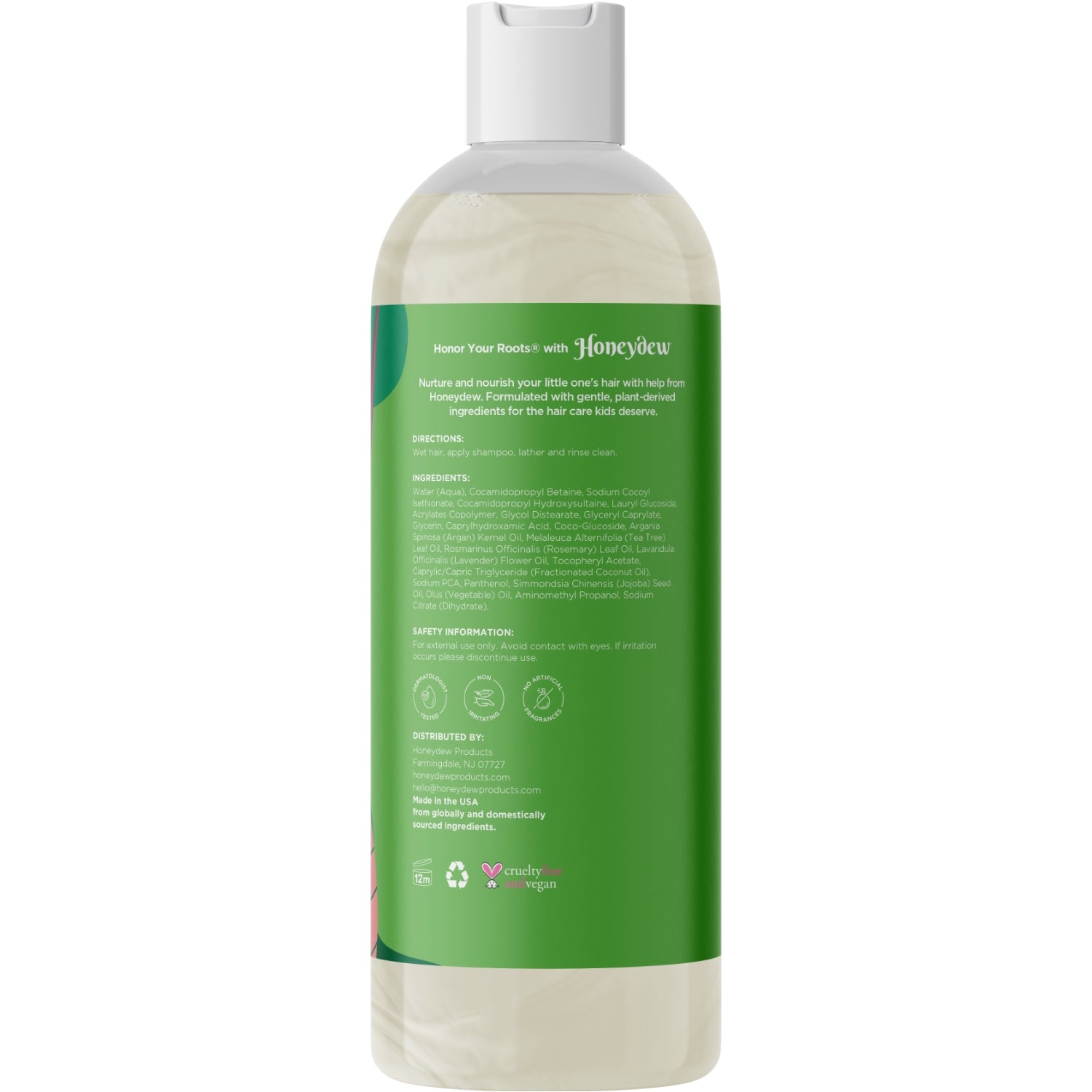 Best Kids Scalp Care Shampoo for Sensitive Skin - Gentle & Tear-Free Formula for Daily Use - Perfect for Children with Dry, Itchy Scalp or Cradle Cap