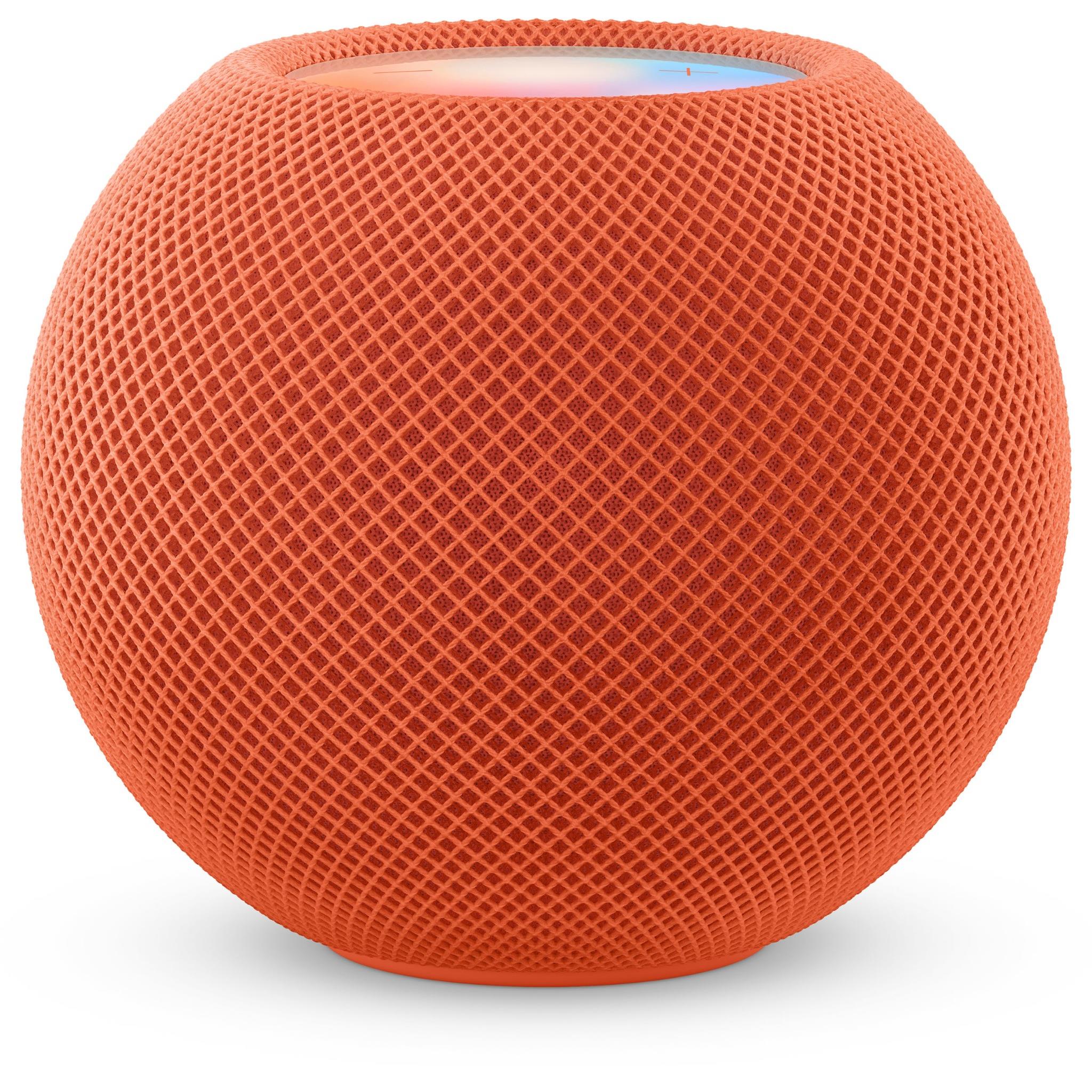 Apple HomePod Mini (Orange) - Smart Speaker with Siri, High-Quality Audio, HomeKit Hub - Perfect for Home, Office & Music Lovers