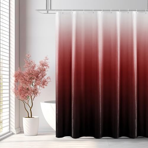 Ombre Red Black