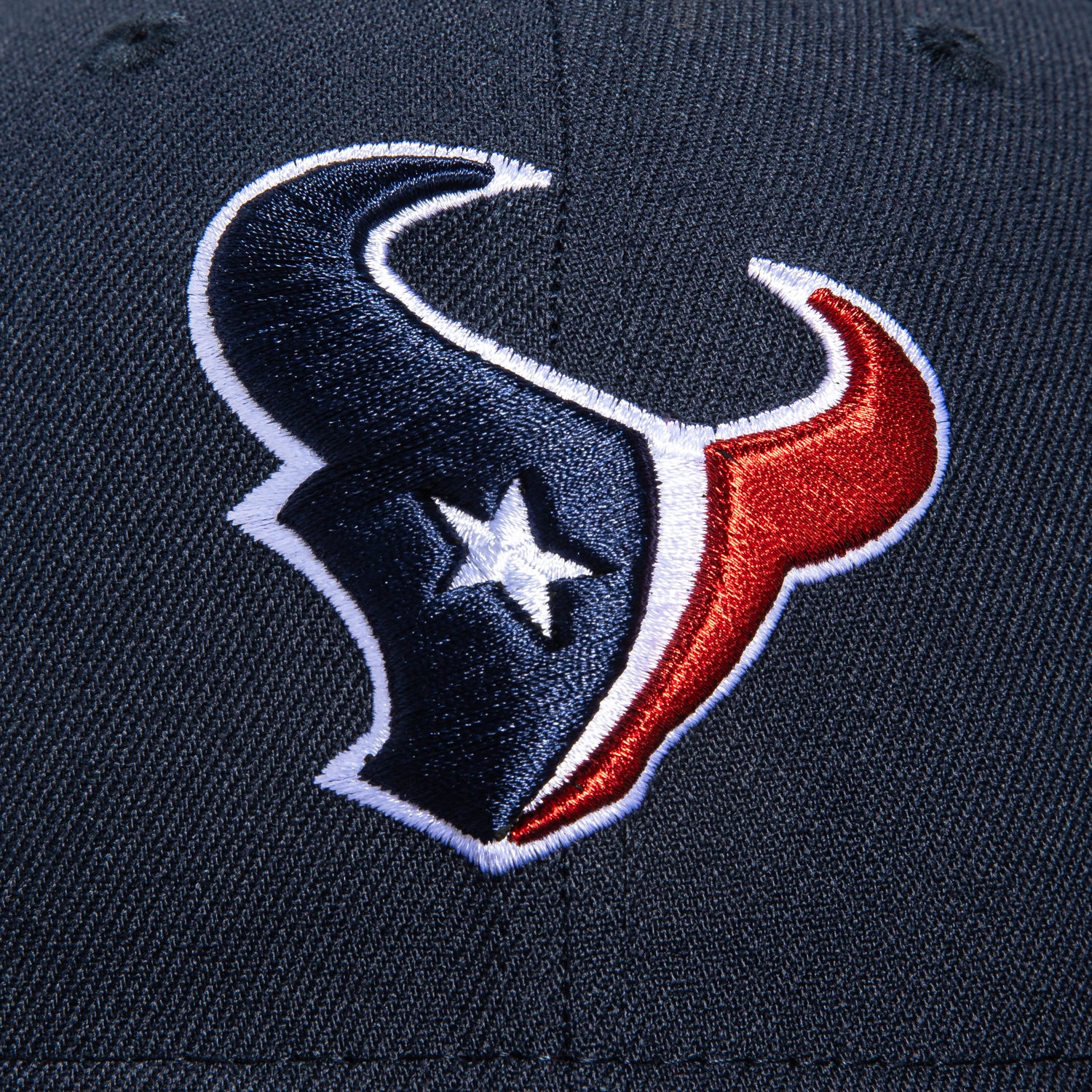 New Era 59Fifty Houston Texans 20th Anniversary Patch Snapback Hat - Red Contrast Stitch, Navy Blue - Official NFL Licensed Cap for Texans Fans, Game Day & Casual Wear