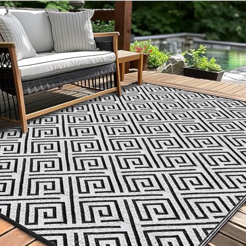 Stripe White Black