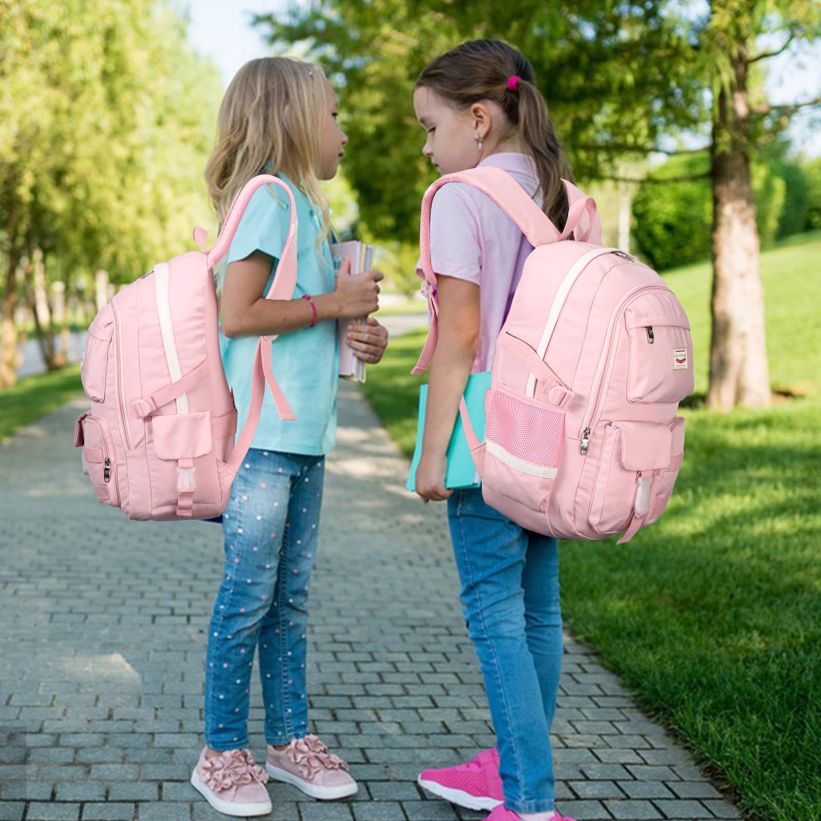 SCIONE 15.6 Inch Anti-Theft Laptop Backpack for Women & Girls - Durable School Backpack for College, Travel & Work - Perfect Bookbag for Students, Teens & Daily Commuters (Great for School, Office & Business Trips)