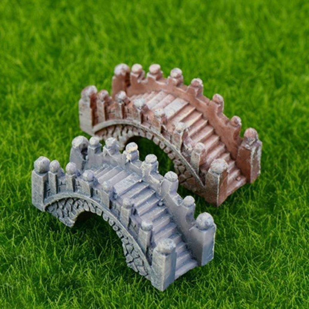 Miniature Garden Ornaments & Fairy Figurines - Tiny Dollhouse Decor, Mini Fairy Garden Accessories, Micro Landscape Home Decor for Fairy Gardens, Terrariums & Indoor Displays