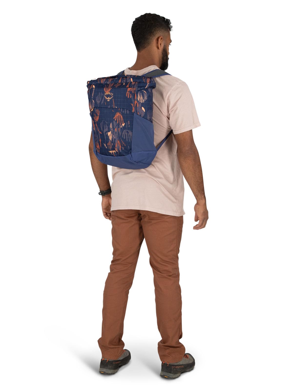 Osprey Daylite Tote Pack - Lightweight Water-Resistant Backpack for Travel & Commuting | Jetstream Blue | Perfect for Hiking, Work & Everyday Use