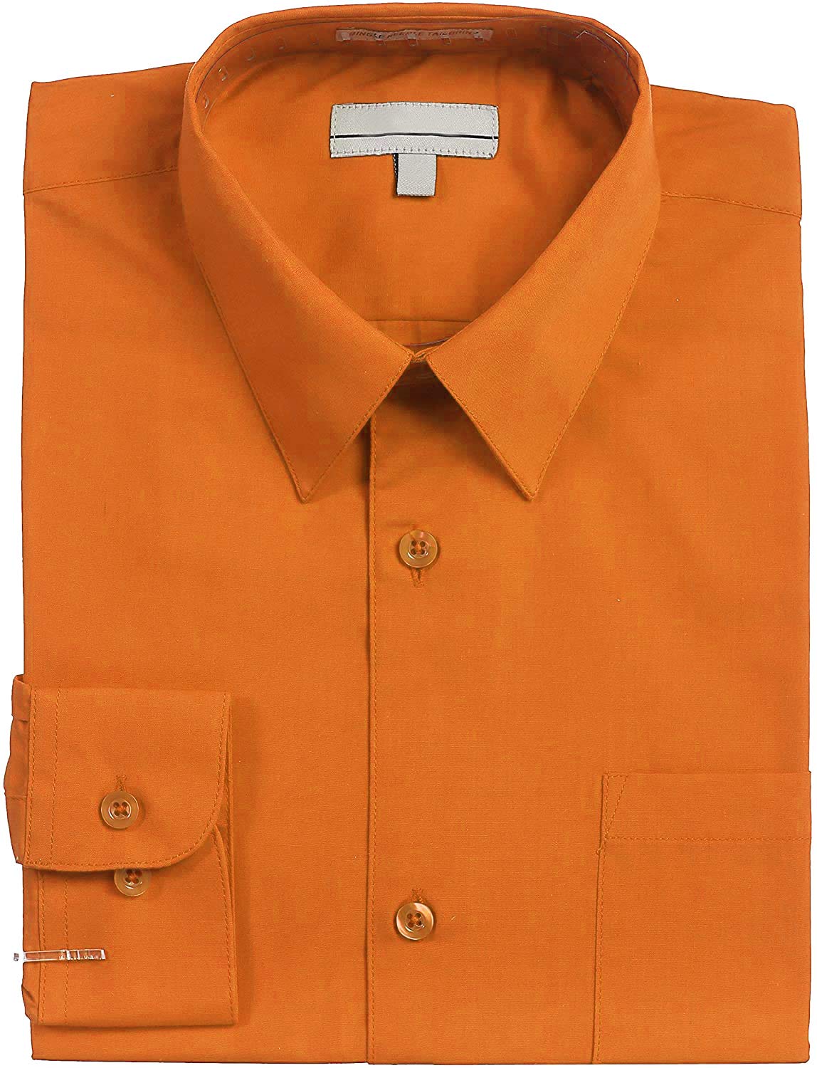 Boys' Classic Fit Long Sleeve Casual Button Down Dress Shirt for Toddlers & Kids - Perfect for School, Parties & Formal Occasions