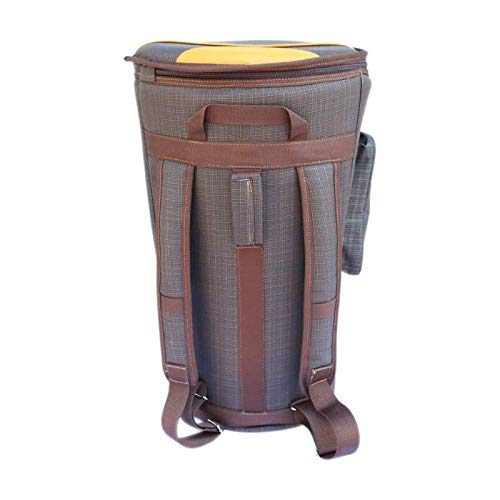 Waterproof Padded Bass Darbuka Doumbek Gig Bag Case for Medium Drums - Perfect for Travel, Storage & Live Performances (Model SAFE-325)
