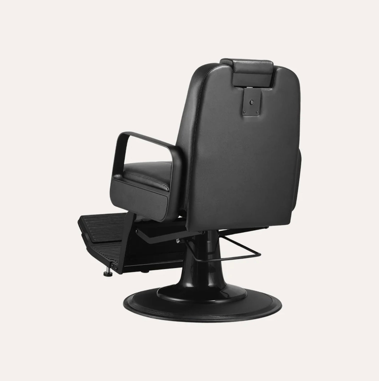 Premium Titan Barber Chair - Professional Salon & Home Haircut Styling Chair with Adjustable Height & Reclining Back for Barbershops, Salons & Home Use