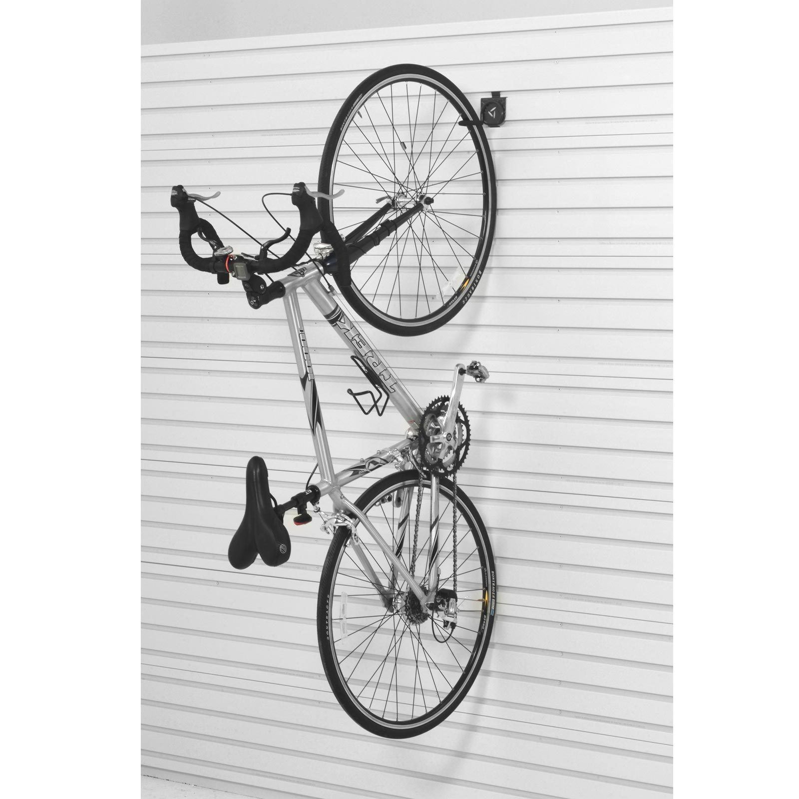 Gladiator GAWUXXVBRH Vertical Bike Hook - Heavy Duty Garage Storage Solution for Bicycles, Bikes, and Sports Equipment - Perfect for Home, Garage, and Outdoor Organization