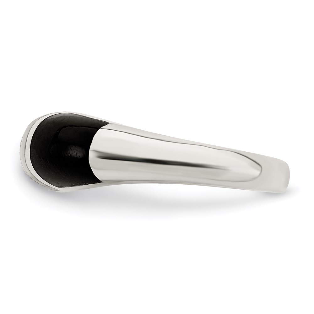 925 Sterling Silver Onyx and Mother of Pearl Ring for Women | Elegant Fine Jewelry Gift for Her | Perfect for Weddings, Anniversaries & Special Occasions