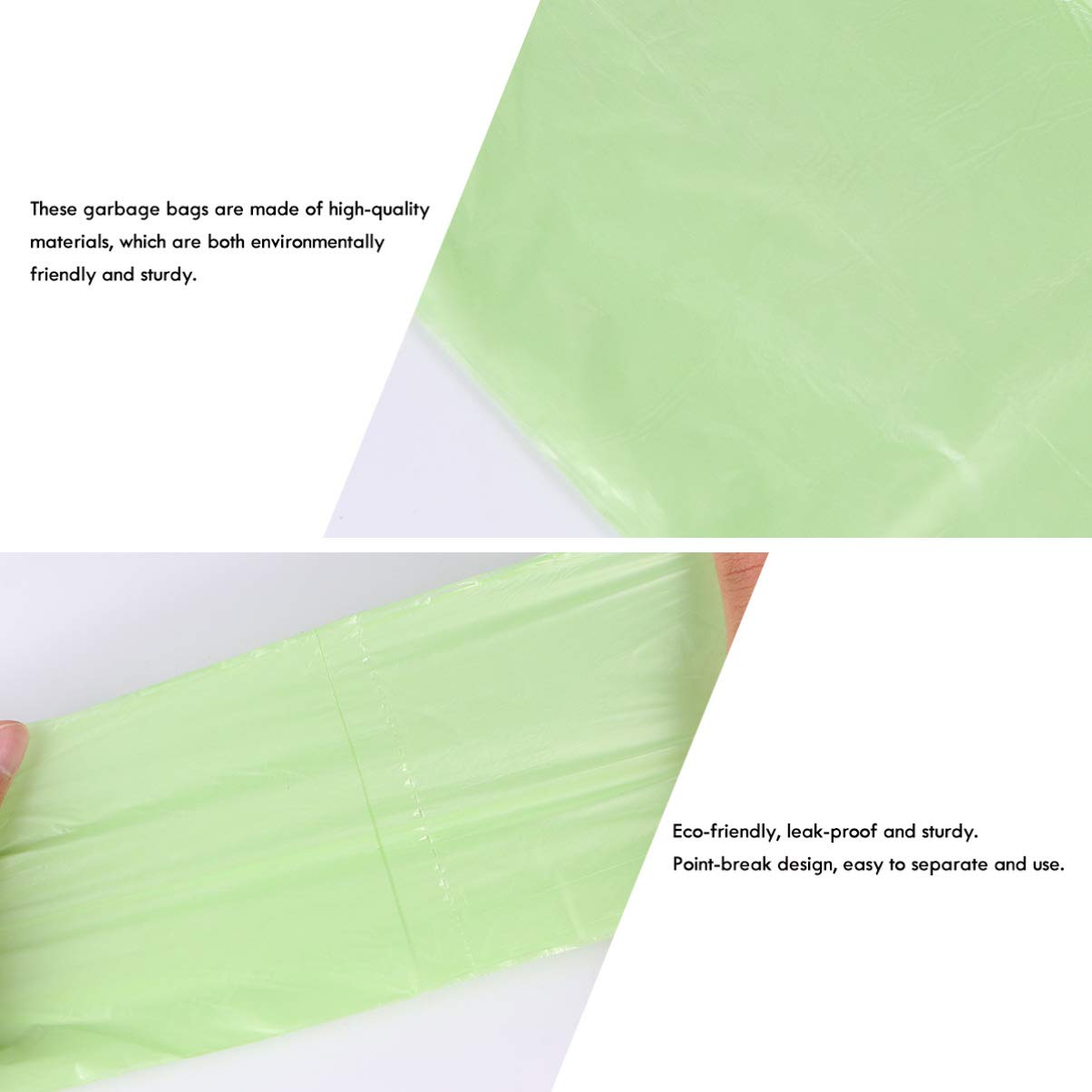 100pcs Heavy Duty Trash Bags - Large Garbage Bags for Home & Office Use