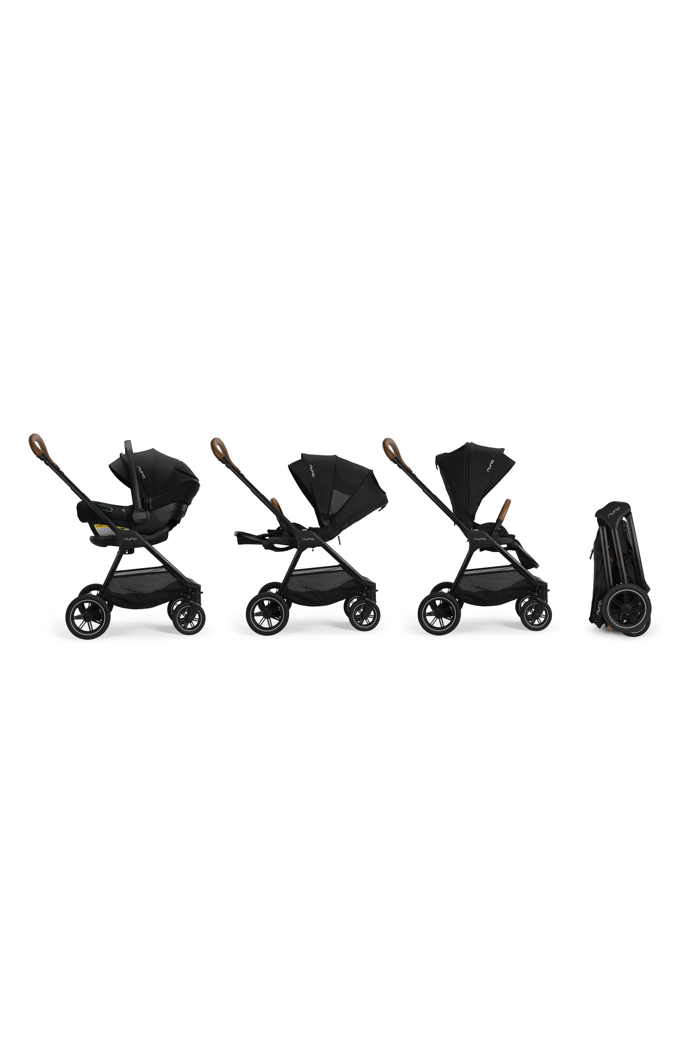Nuna TRIV Next Stroller - Lightweight, Compact, and Reversible Baby Stroller for Travel & Everyday Use | Perfect for Urban Parents & On-the-Go Families