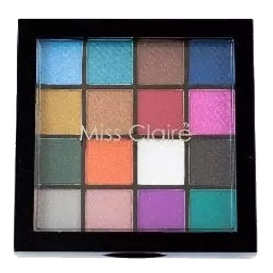Miss Claire Makeup Palette 9946-1 - 14 Color Eyeshadow & Blush Palette, 14.2g | Cruelty-Free, Vegan | Perfect for Everyday Makeup, Party & Special Occasions