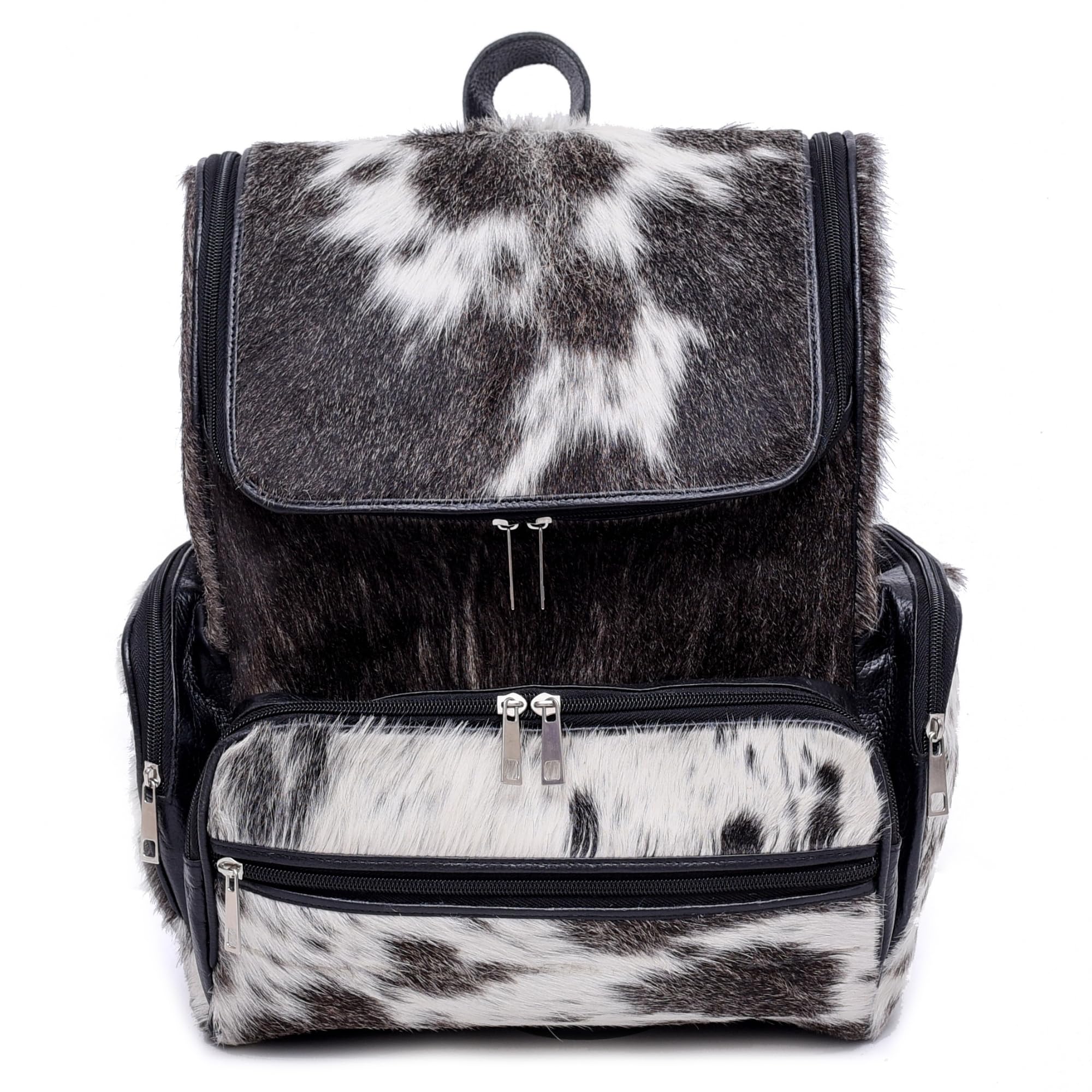 CHAYELL Genuine Cowhide Leather Backpack with Laptop Compartment - Western Fringe Design Travel Backpack & Diaper Bag for Women | Perfect for Work, College, Outdoor Adventures & Baby Care