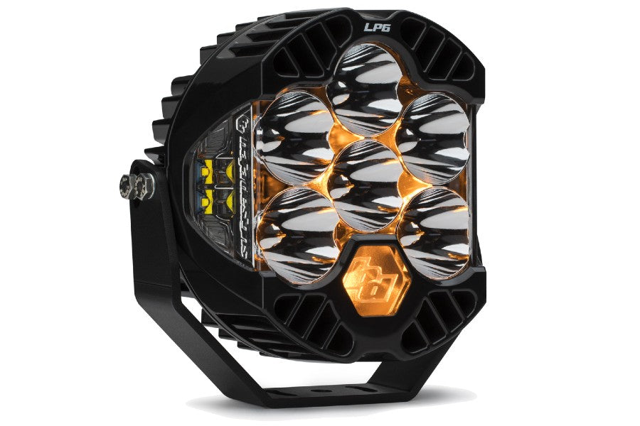 Baja Designs LP6 Pro Spot LED Light - High-Performance Off-Road Lighting for Trucks, Jeeps & ATVs - Perfect for Night Driving, Trail Adventures & Outdoor Exploration