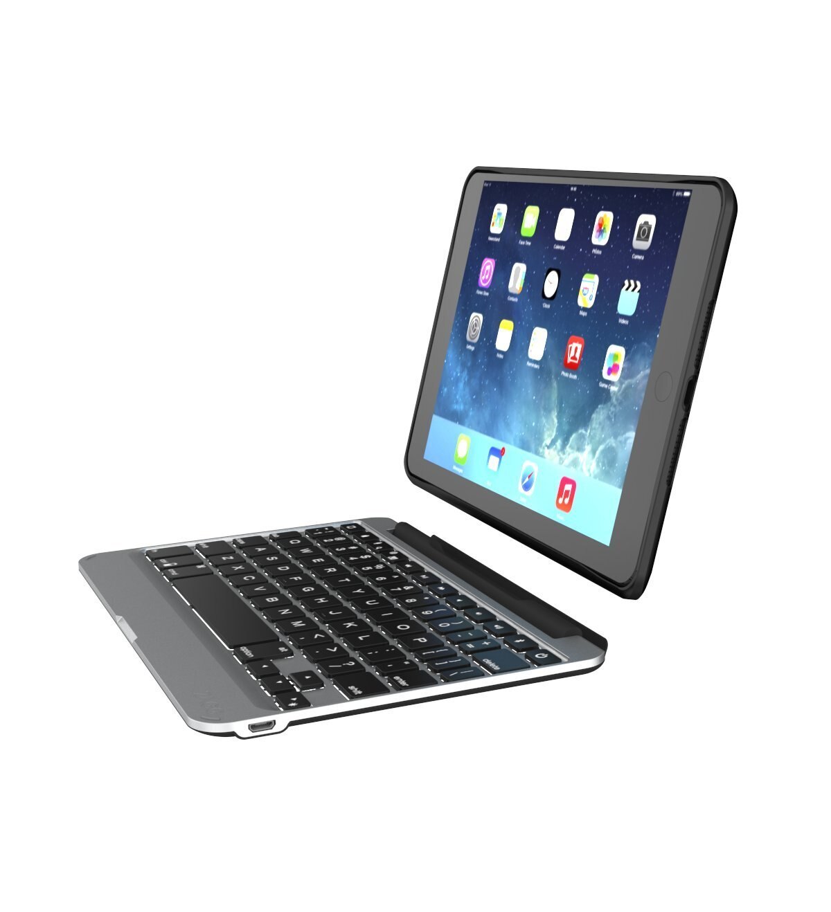 ZAGG iPad Pro 12.9 Keyboard Case - Slim Bluetooth Keyboard for iPad Pro 12.9 (2021/2020/2018) - Black Protective Cover with Backlit Keys | Perfect for Work, Travel & Home Office Use