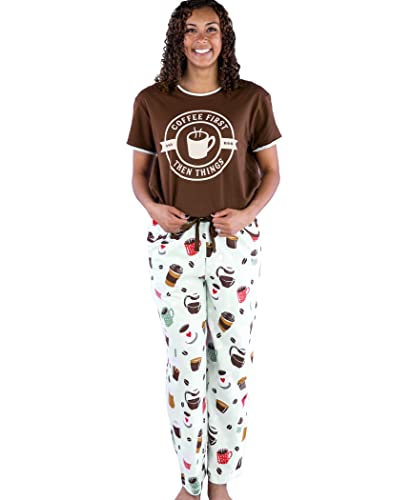 Coffee First Pajama Set