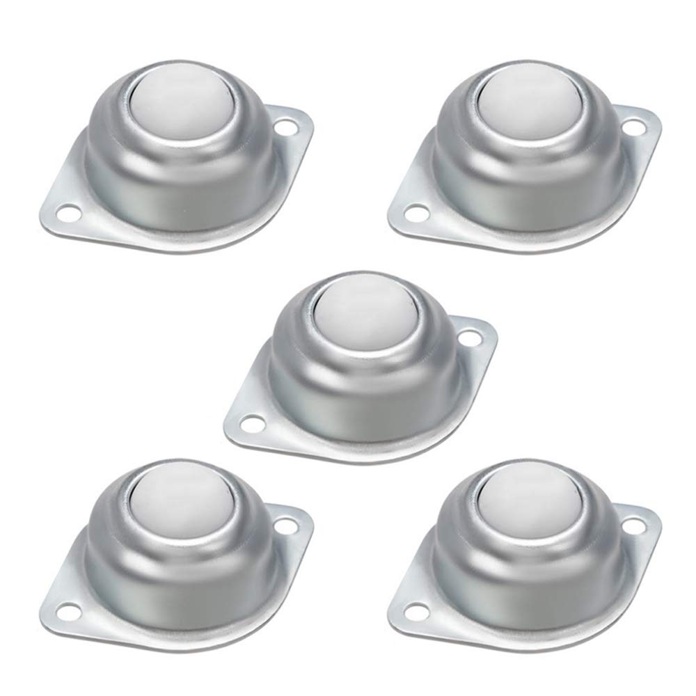 Durable Nylon Bull's Eye Conveyor Wheels - 1/2