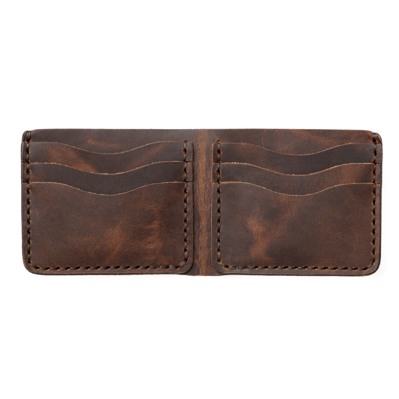 Vintage Heritage Brown Leather Wallet for Men - Handcrafted Genuine Leather Bifold Wallet with RFID Protection | Perfect for Everyday Use, Travel & Gifting