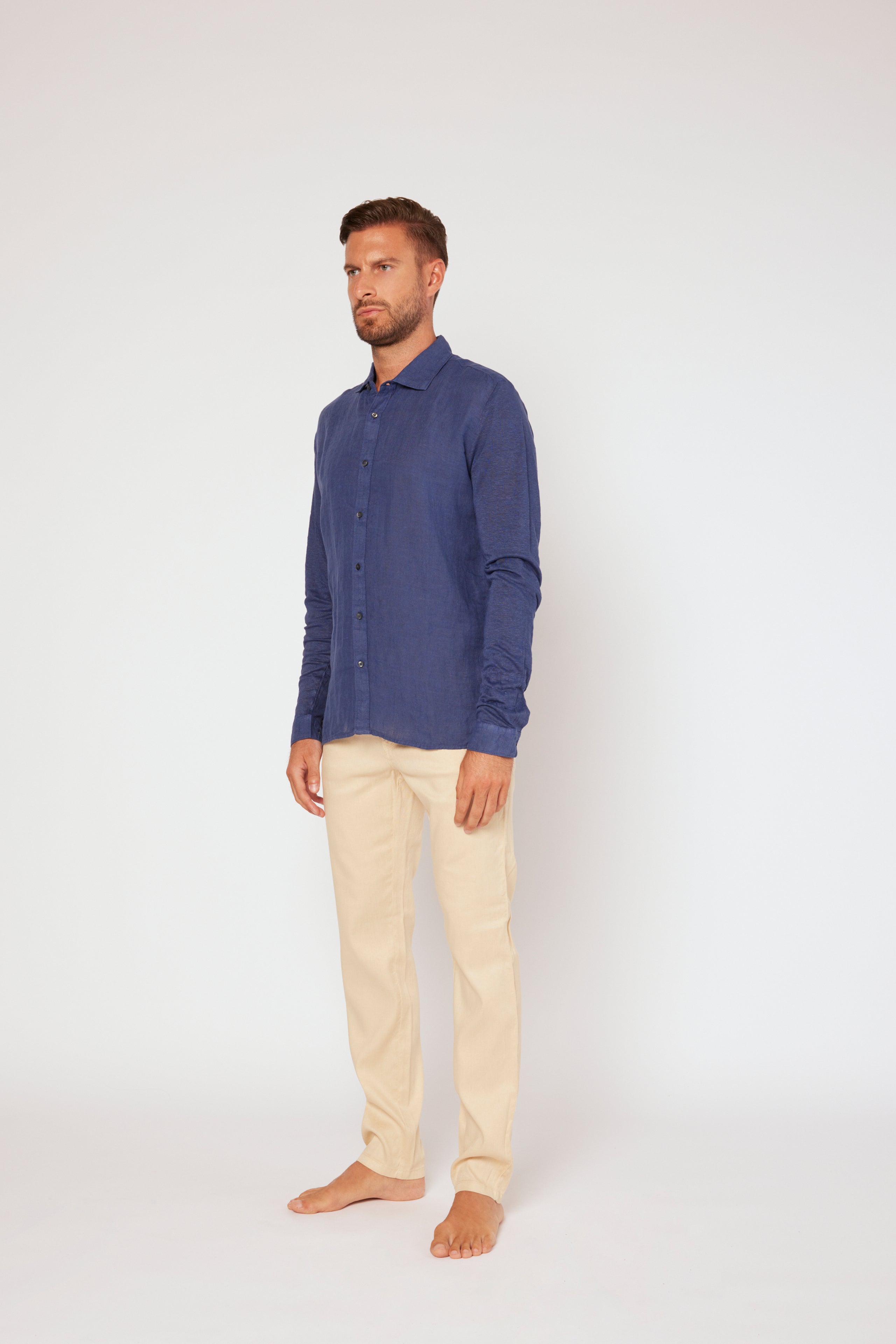 Men's Long Sleeve Casual Shirt - Comfortable Cotton Button Down Shirt for Work, Office & Everyday Wear | Perfect Business & Smart Casual Outfit