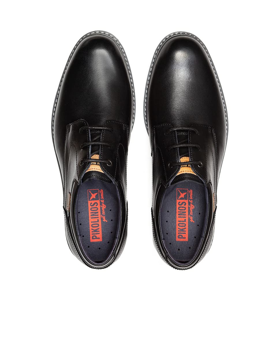PIKOLINOS Men's Avila Leather Lace-Up Dress Shoes - Stylish & Comfortable for Office, Weddings & Formal Events
