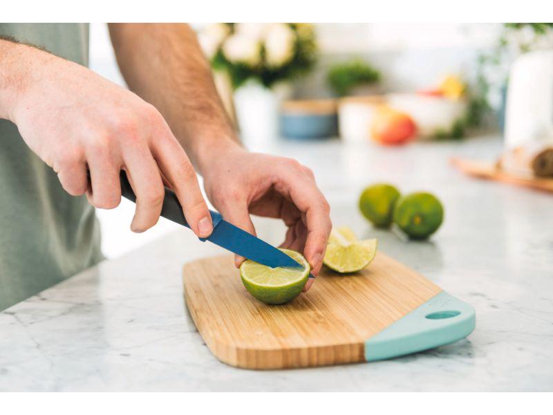 BergHOFF Leo 4-Piece Stainless Steel Knife Set with Cutting Board - Premium Kitchen Cutlery for Slicing, Dicing & Chopping - Perfect for Home Chefs & Cooking Enthusiasts