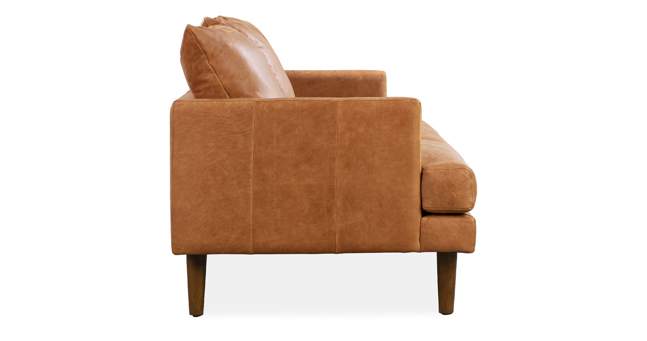 Modern Girona Sofa - Comfortable 3-Seater Couch for Living Room, Lounge & Office - Soft Fabric Upholstery with Sturdy Wooden Frame - Perfect for Relaxing, Entertaining & Small Spaces
