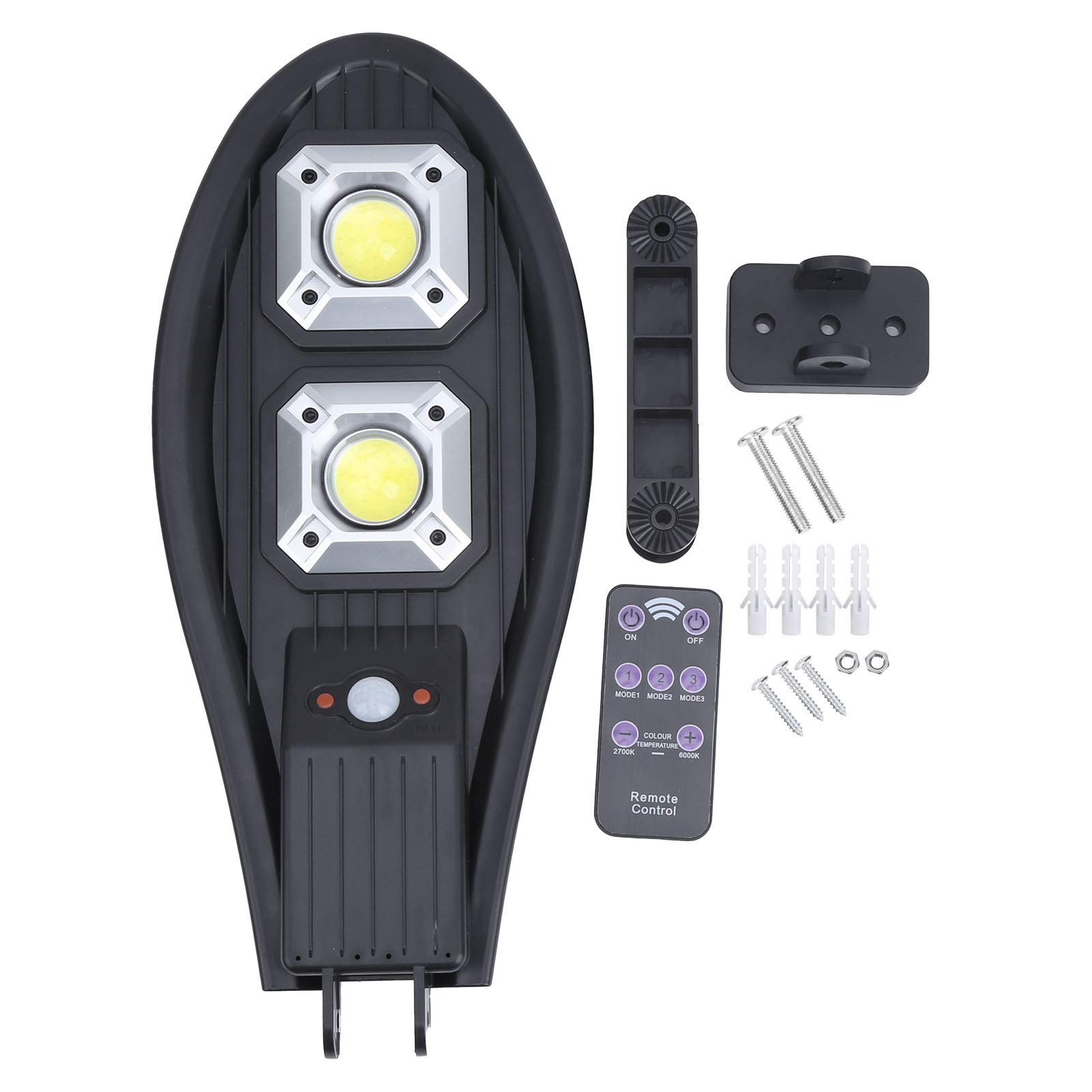 Solar Powered Outdoor Lights - Waterproof Rechargeable Security Lights with 10m Motion Sensor for Garage, Porch, Yard | Perfect for Pathway, Garden & Backyard Lighting at Night
