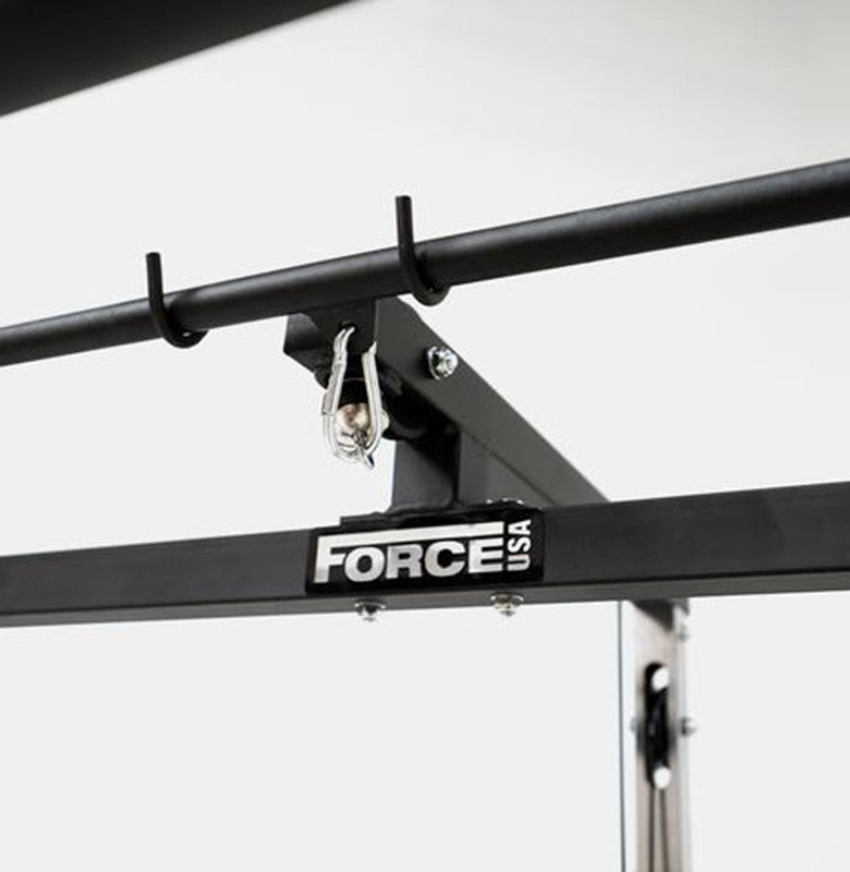 Power Rack Lat Pulldown Attachment for Home Gym - Strength Training Equipment for Back & Arm Workouts