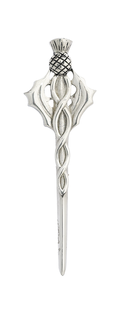 Thistle Kilt Pin KP33 - Traditional Scottish Kilt Accessory for Men & Women | Perfect for Highland Dress, Weddings & Celtic Events