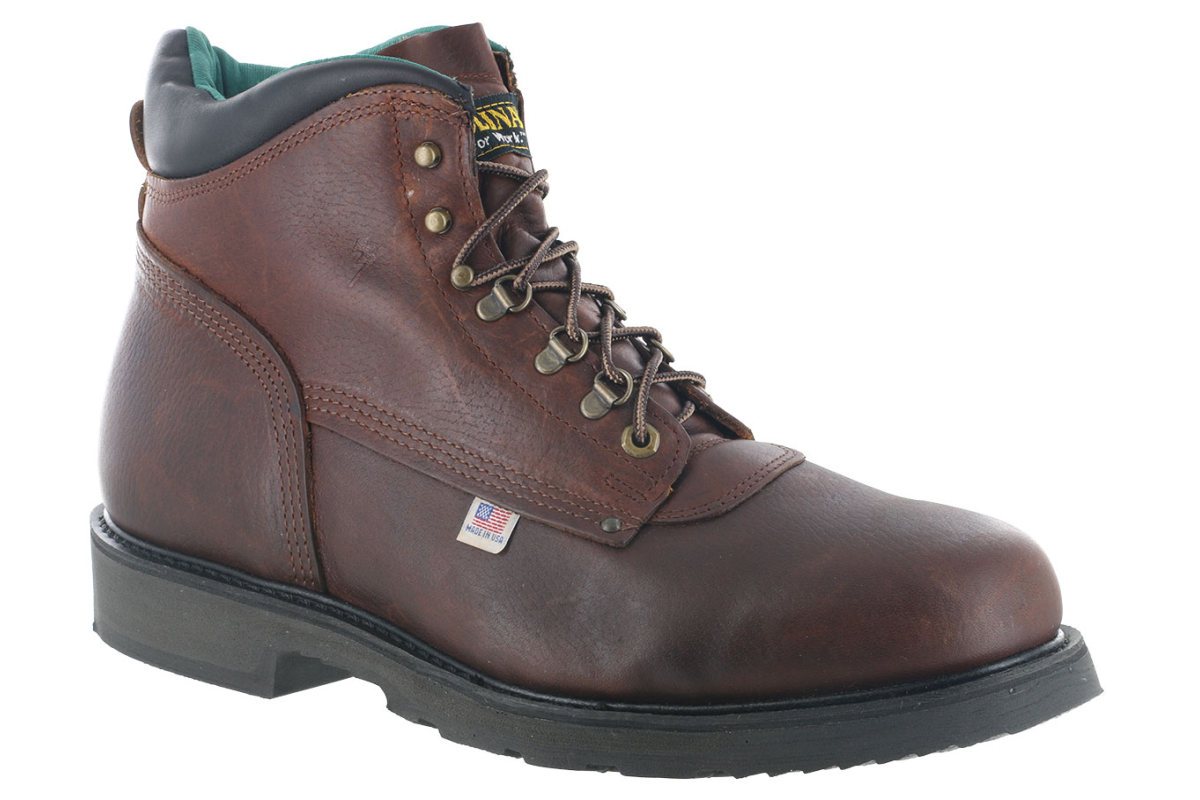 Carolina Men's 6 Inch Soft Toe Work Boots - Comfortable Safety Shoes for Construction, Landscaping & Outdoor Work