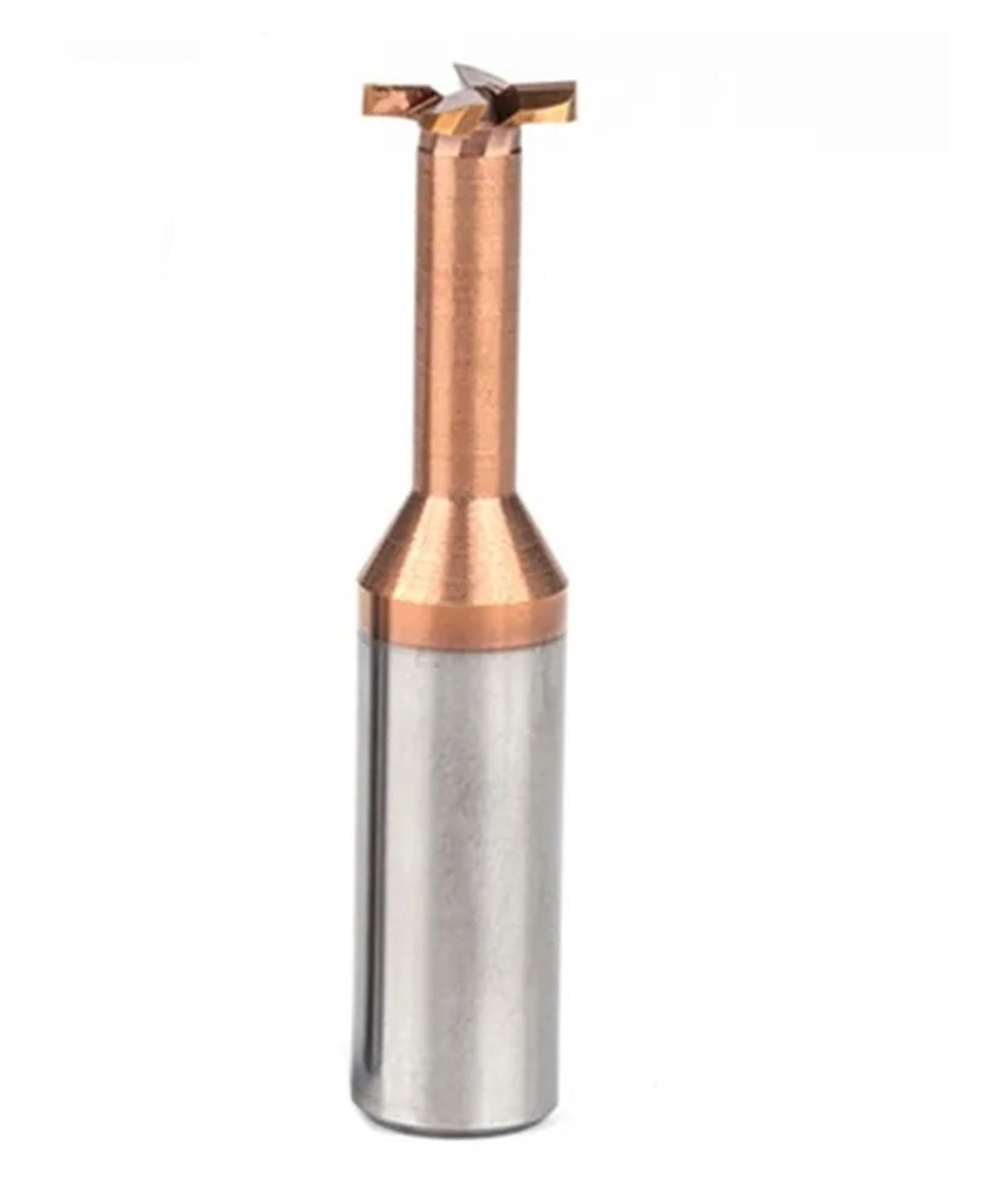 1pcs T-Slot Milling Cutter Set (4mm-12mm) - Tungsten Steel T-Type Grooving Router Bits for CNC, Stainless Steel, Copper & Aluminum - D10xH3xQ5x10x75L Size - Perfect for Metalworking, DIY Projects & Precision Machining