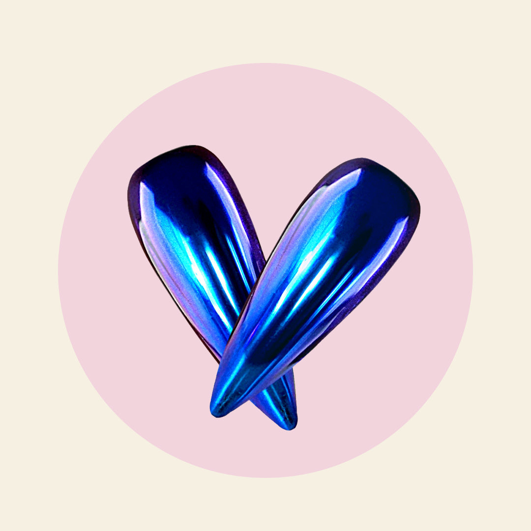 Mitty Super Chrome Aquamarine Hair Dye - Vibrant Semi-Permanent Color for All Hair Types | Perfect for Parties, Cosplay & Creative Styling