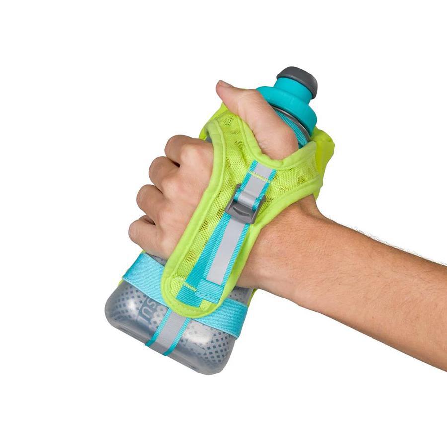 QuickSqueeze Plus 12oz Insulated Water Bottle - Leak Proof Portable Sports Drink Container for Gym, Hiking & Outdoor Activities