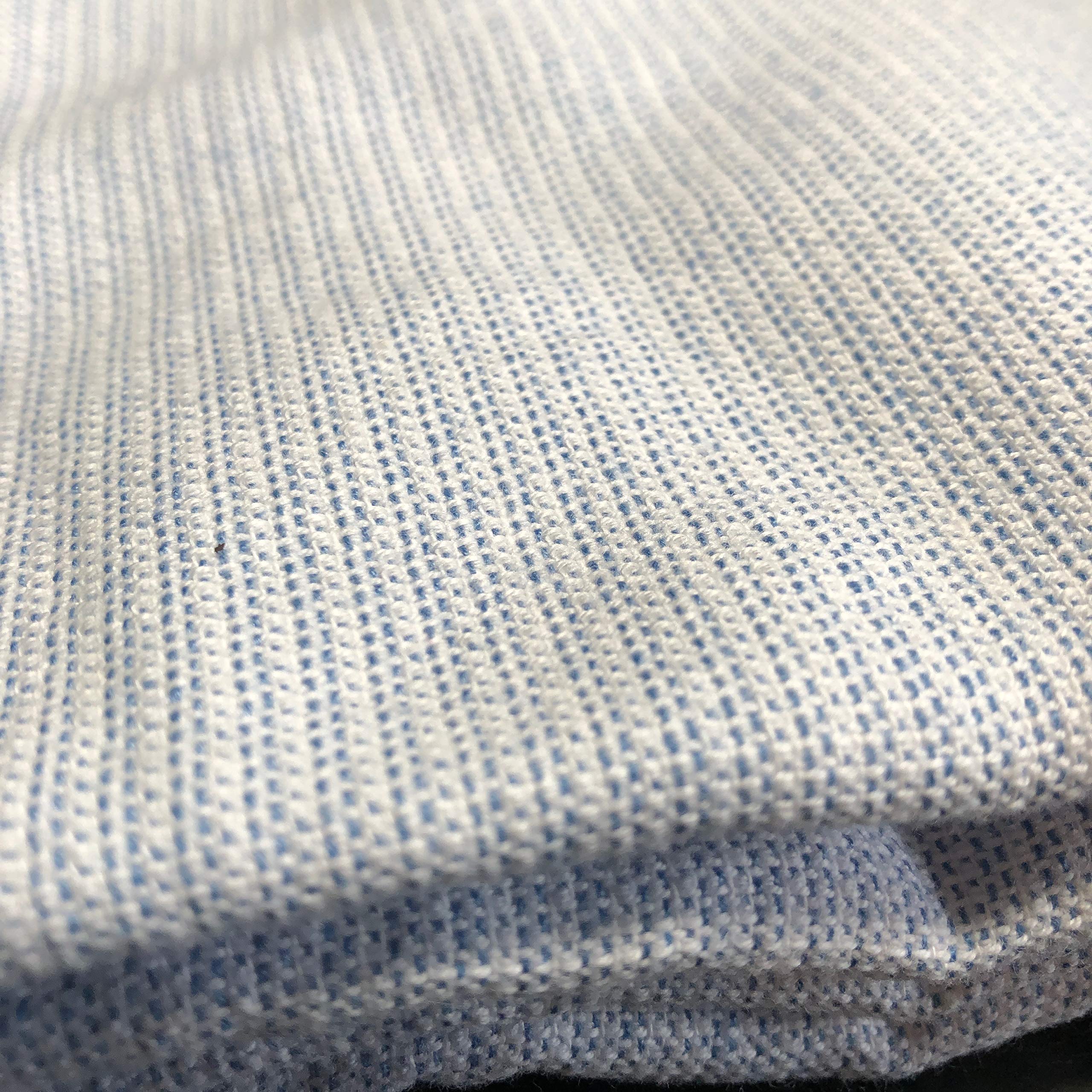 Premium Terry Kitchen Towels Set of 2 - Super Absorbent & Quick Drying - Simple Stitch Denim Design - Perfect for Cooking, Cleaning & Dish Drying - Ideal Home & Restaurant Use