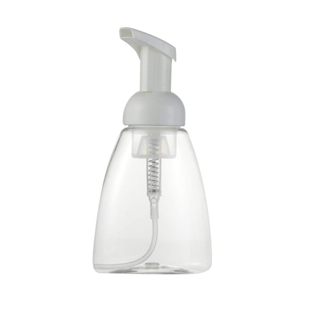 Foaming Soap Dispenser Pump Bottle - 250ml Refillable Foam Press Liquid Soap Dispenser for Bathroom, Kitchen & Hand Wash (Li Ping Brand) - Perfect for Home, Office & Travel Use