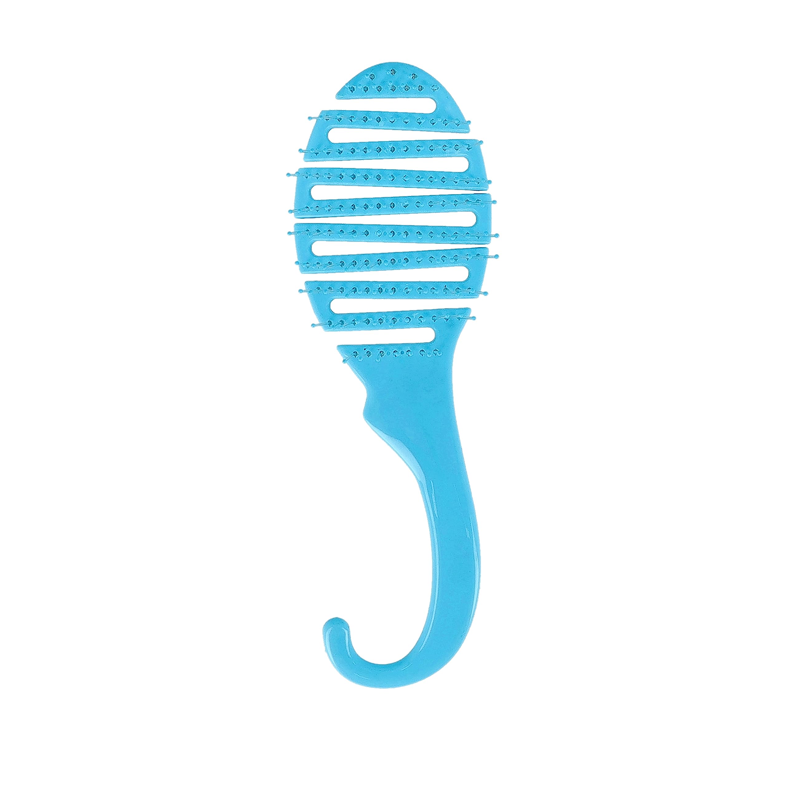 GLITTERS® Shower Detangler Brush with Strong & Flexible Bristles for All Hair Types - Perfect Hair Care for Men & Women in Bath & Shower