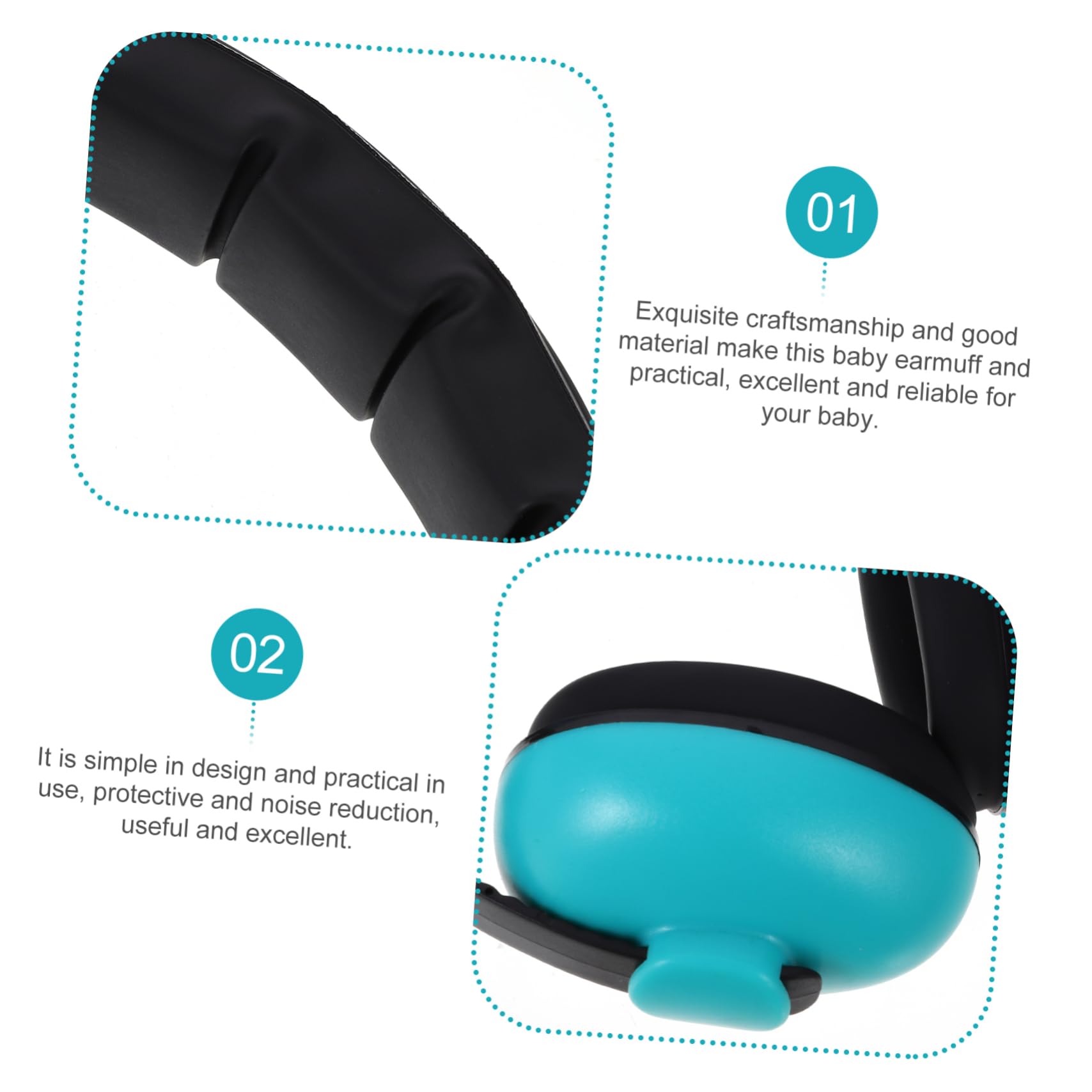 ifundom 5 Pairs Kids Ear Protection Sponges - Noise Reducing Soft Foam Earplugs for Sleeping, Studying & Travel - Light Green (Child Safe Hearing Protection)