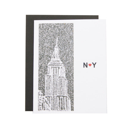 Empire State Building Souvenir Postcard - New York City Skyline Collectible for Travel Enthusiasts | Perfect for Scrapbooking, Home Decor & Gift Giving