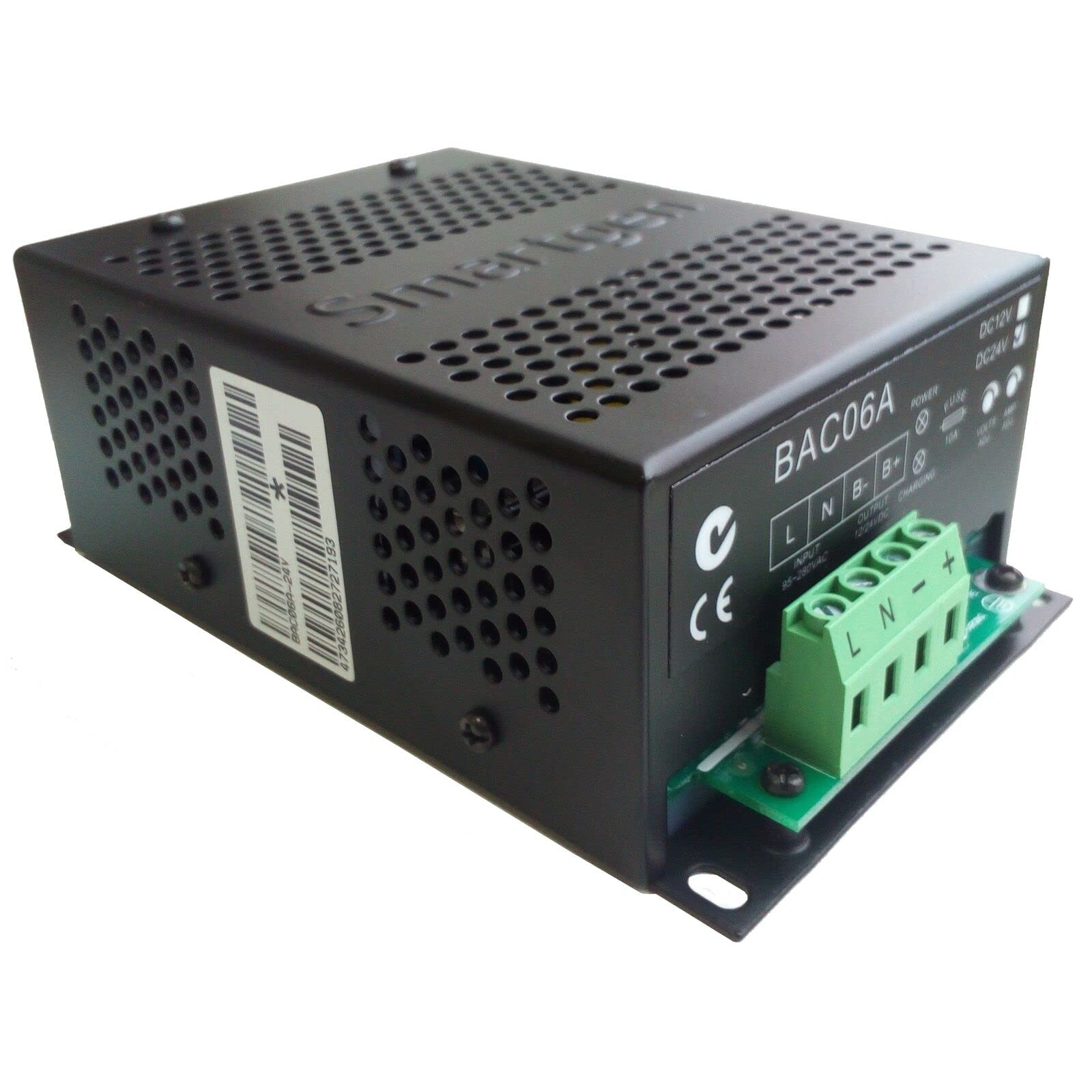 Smartgen BAC06A 24V Intelligent Floating Battery Charger for Diesel Generators - Perfect for Backup Power, Emergency Use & Off-Grid Applications