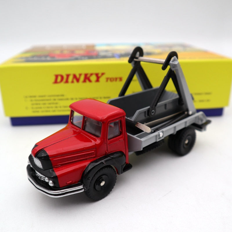 Atlas Dinky 805 Truck Unic Multibenne Marrel with Primagaz Tank - 1:43 Scale Diecast Model Car Collection - Perfect Gift for Collectors & Display for Home/Office