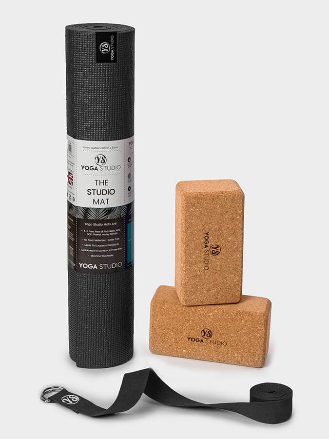 Eco-Friendly Cork Yoga Mat Set with Non-Slip Surface - Oeko-Tex Certified for Home & Studio Practice - Perfect for Beginners & Professionals
