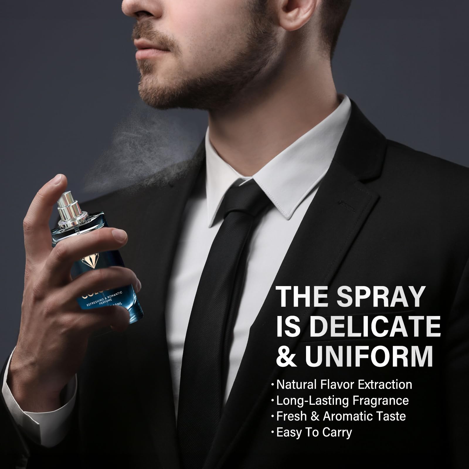 Best Pheromone Cologne for Men - Long Lasting Seductive Perfume to Attract Women & Boost Confidence | Show Your Handsome Charm | Perfect for Dates, Night Out & Special Occasions | 03AA
