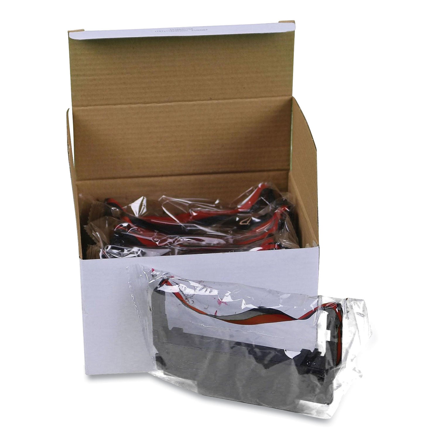 Alliance 2451 Cash Register Ribbon - Black/Red Thermal Printer Ribbon (6-Pack) for POS Systems, Retail Stores & Business Use
