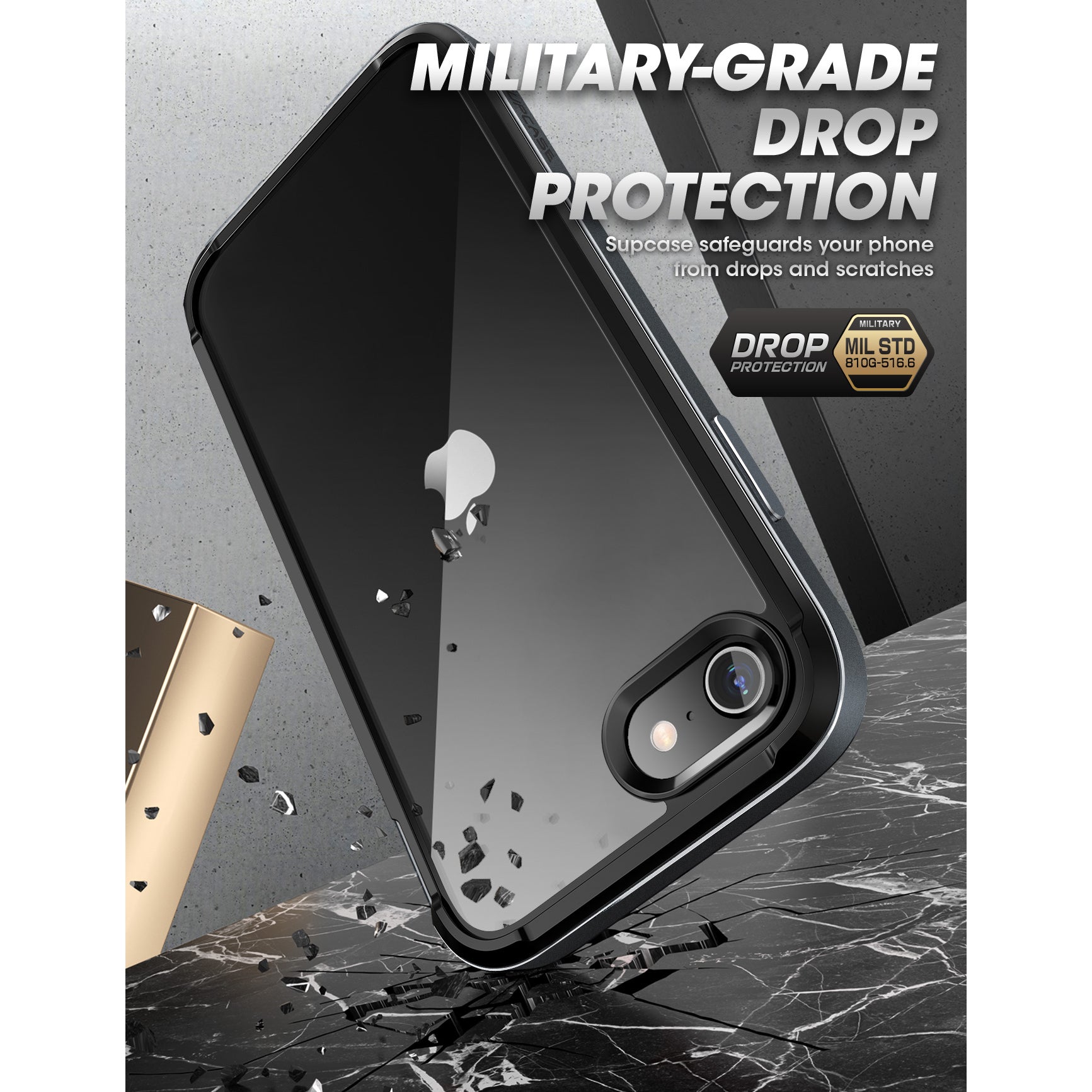 iPhone 7/8 Unicorn Beetle Pro Series Case with Built-in Screen Protector - Slim Clear Protective Cover for iPhone 7 & 8 - Perfect for Everyday Use, Work & Outdoor Activities
