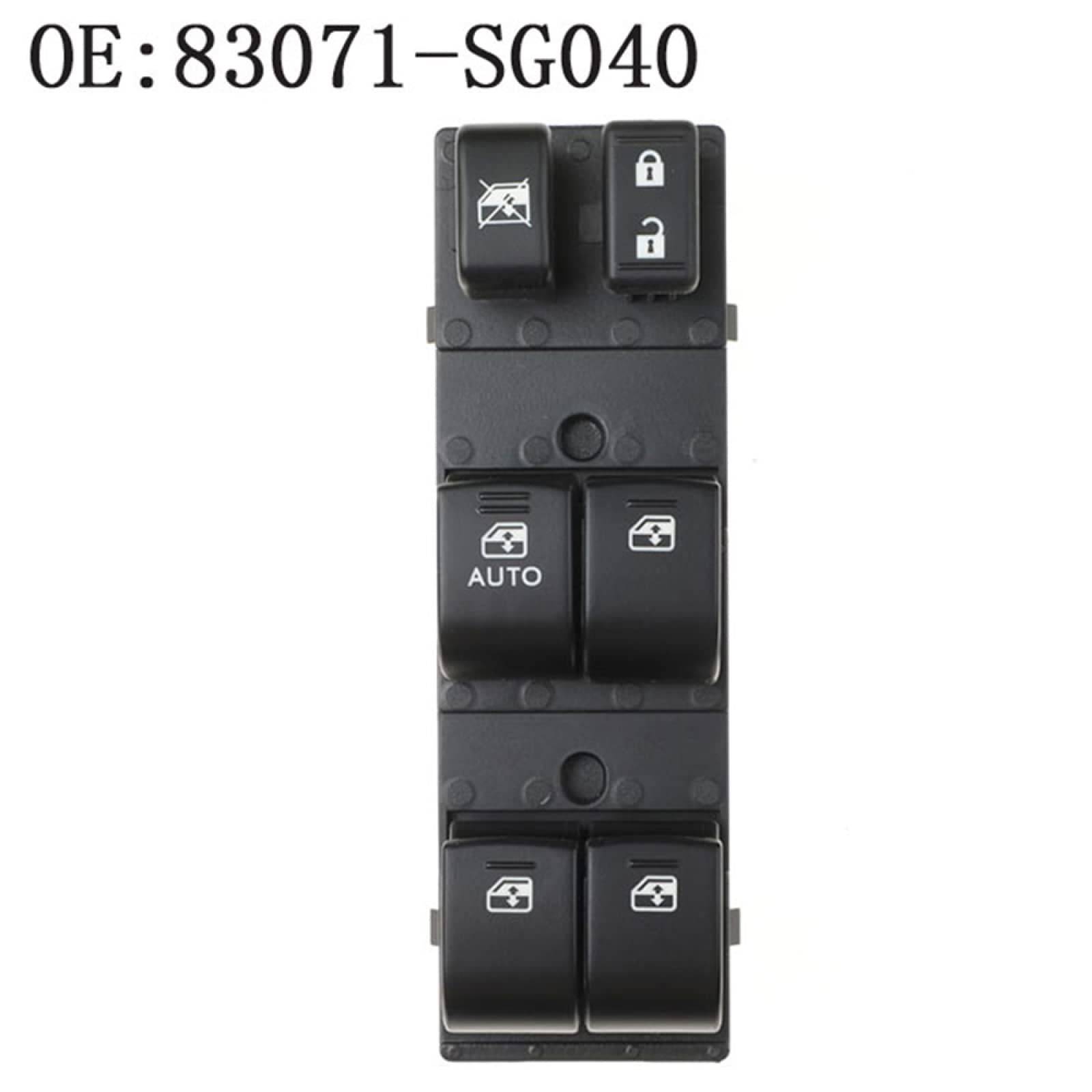 Subaru Forester S12 2.0 2013 Front Left Power Window Switch - OEM Replacement Electric Window Control Switch for Driver Side - Perfect for Window Repair & Car Maintenance