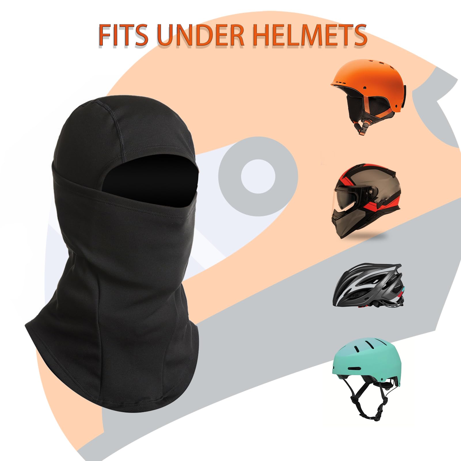 REMAROVE Cold Weather Balaclava Ski Mask - Winter Fleece Thermal Face Cover for Men & Women - Windproof & Breathable for Motorcycle, Cycling, Snowboarding, Skiing, Hiking & Outdoor Activities