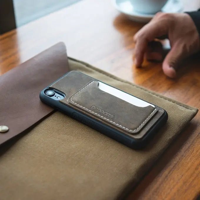 Shockproof iPhone Card Case - Slim Wallet Phone Cover with RFID Protection for iPhone 15/14/13/12/11 Pro Max/XS/XR - Perfect for Travel, Gym & Everyday Use