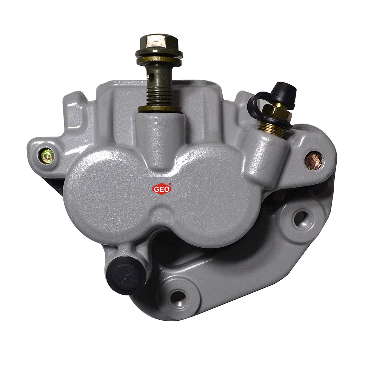 GEO Front Brake Caliper Assembly for Bajaj Pulsar KBX Type - High Performance Motorcycle Braking System - Perfect for Commuting & City Riding